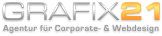 Logo GRAFIX21 | Agentur für Corporate- & Webdesign