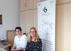 Prof. Ariane Ruff und Jana Henning-Jacob initiierten und moderierten die 3. Beiratssitzung des WIR!-Bündnisses – auch diesmal wieder im Online-Format (Bildquelle: privat)