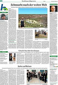 Die Campusseite in der Thüringer Allgemeinen vom 27. April 2015