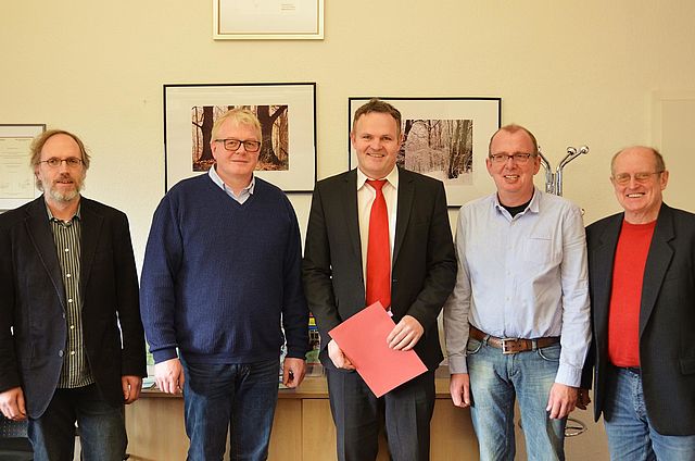Unterzeichnung des Kooperationsvertrages zwischen der Hochschule Nordhausen und B+F Metallbautechnik