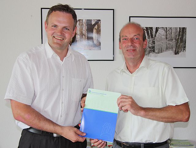 Unterzeichnung des Kooperationsvertrages zwischen Fachhochschule und Landratsamt Nordhausen