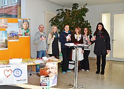 Spendenaktion für die Thüringer Aidshilfe an der Fachhochschule Nordhausen