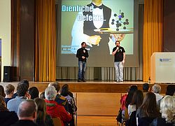 Der erste Science Slam fand 2015 an der Hochschule Nordhausen statt