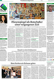 Die Campusseite in der Thüringer Allgemeinen vom 31. März 2014