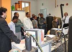 Die Delegation der Adama Universität in Äthiopien zu Besuch an der Fachhochschule Nordhausen.