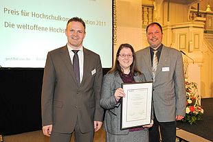 Die FH Nordhausen erlangt beim Wettbewerb „Preis für Hochschulkommunikation – die weltoffene Hochschule“ den dritten Platz (Fotos: Heidi Scherm)