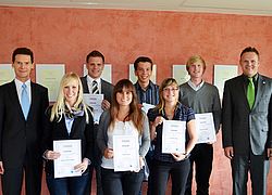 Die Übergabe der Deutschlandstipendien an Studierende FH Nordhausen in Kooperation mit der Industrie- und Handelskammer (IHK) Erfurt