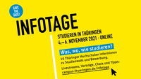 Infotage Studieren in Thüringen