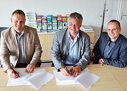 Unterzeichnung des Kooperationsvertrages zwischen der Hochschule Nordhausen und der Albert-Schweitzer-Schule Bleicherode