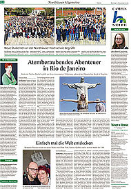 Campusseite in der Thüringer Allgemeinen vom 07.11.16