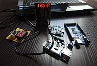 Verschiedene Mikrocontrollerboards der Firma Atmel