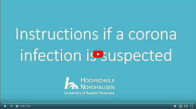 video: Instructions if a corona infection is suspected