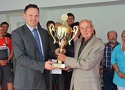 Verabschiedung des Hochschulsportkoordinators der FH Nordhausen, Otto Braune