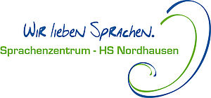 Logo Language Center HS Nordhausen - We love languages.
